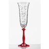 Sklenice na šampaňské Angela Love 190 ml, 2 ks 1
