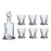 Crystal Bohemia Quadro Whisky set 1+6 1