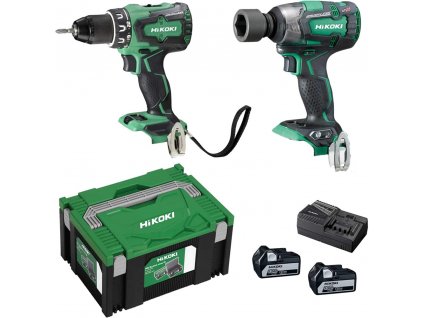 HIKOKI 2-dílný 18V aku set KC18DPL WDZ - DS18DBSL + WR18DBDL2