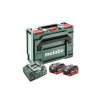 METABO základní sada 2x LiHD 5,5 Ah + MetaBOX