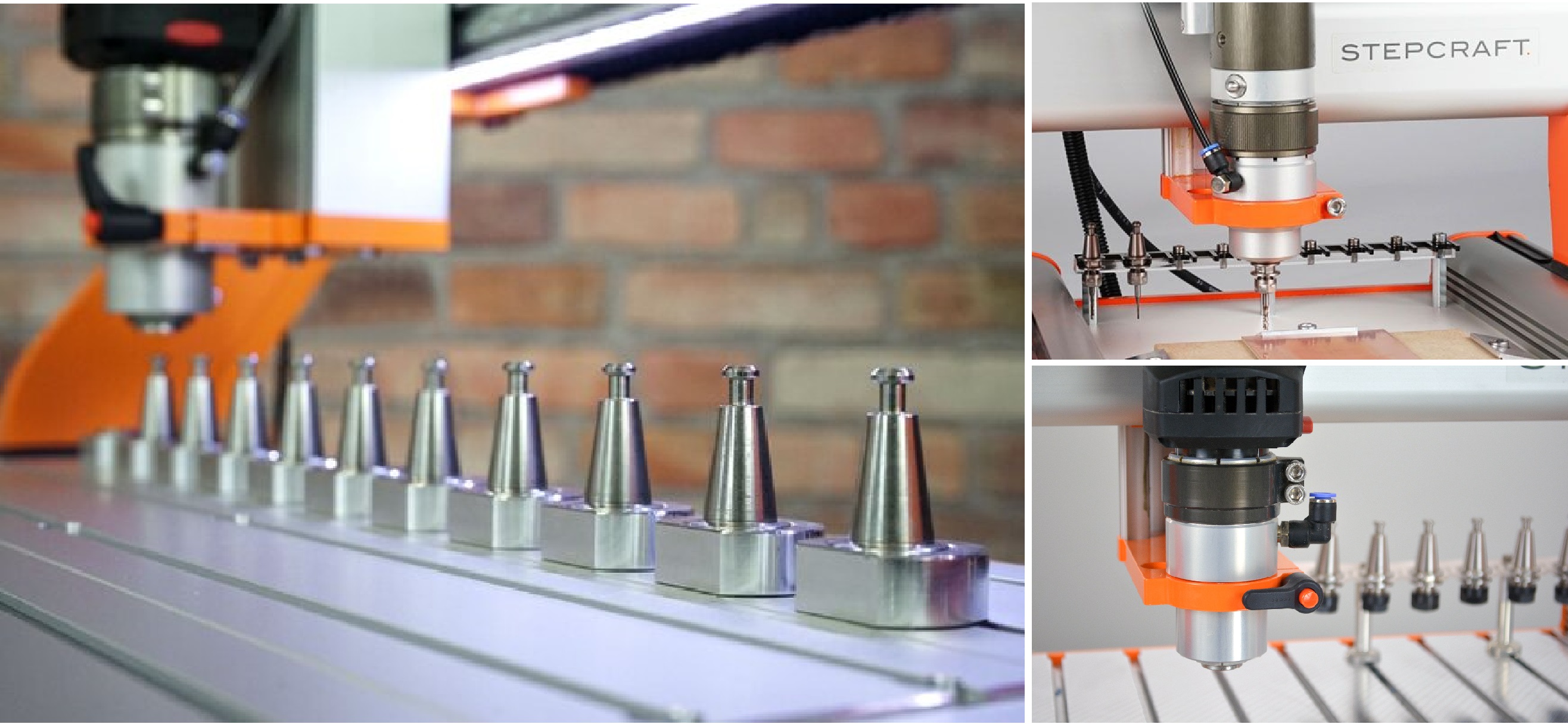 Systémy automatické výměny nástroje Stepcraft