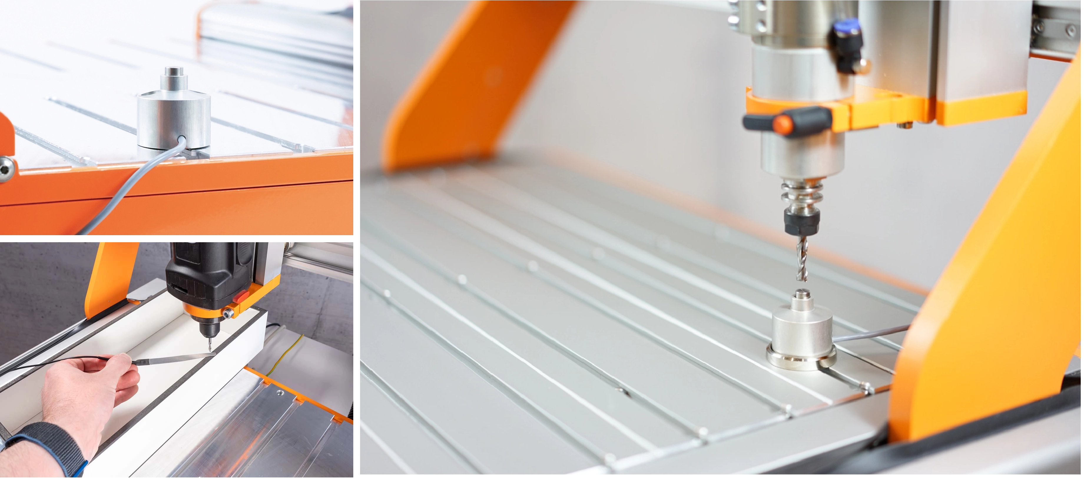 Senzory odměřování délky upnutého nástroje Stepcraft