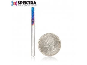 amana spektra solid carbide end mill 3 mm for carbon with longlife coating down cut