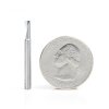 amana solid carbide polishing end mill 3 mm o single flute for aluminum up cut