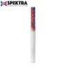 amana spektra solid carbide end mill 6 mm for carbon with longlife coating down cut
