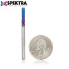 amana spektra solid carbide end mill 3 mm for carbon with longlife coating down cut