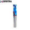 amana spektra solid carbide compression end mill 12 mm 2 flute with longlife coating cutting height 25 mm