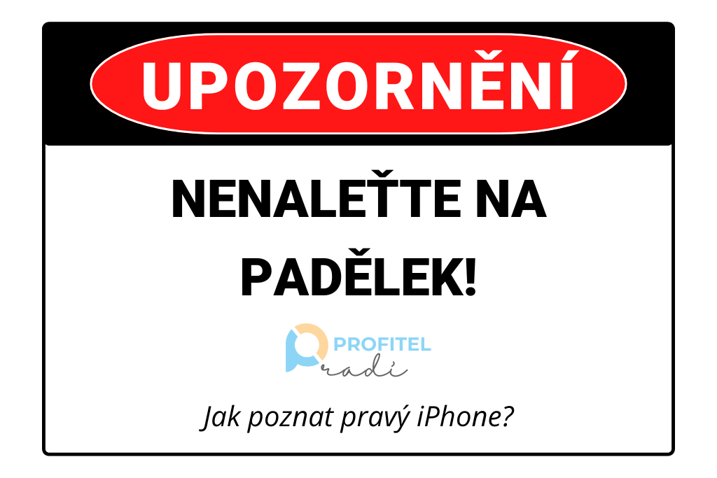 iPhone nebo šmejd? 6 znaků, podle kterých to poznáte: