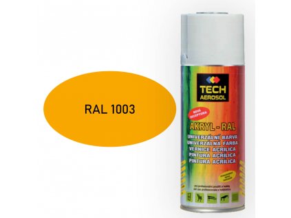 akrylová farba odtieň RAL 1003 Signálna žltá