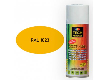 Akrylová farba odtieň RAL 1023 Dopravná žltá