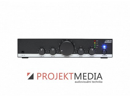 COM108 Mixážní zesilovač 80W pro 100V nebo 4 ohmy AUDAC