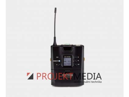 Dateq DA-900B/6 Kapesní bezdrátový mikrofonní vysílač s klopovým mikrofonem, 614-650MHz