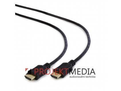 GEMBIRD Kabel HDMI-HDMI M/M 1m, 2.0, M/M CCS Eth. černý