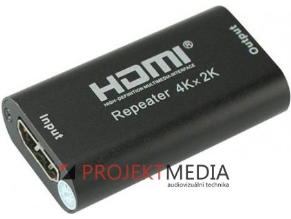 PremiumCord 4Kx2K, 3D, HDMI 1.4 repeater až do 40m