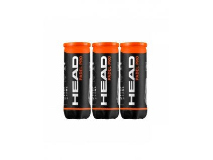 Padelové míče Head Padel Pro trojbalení