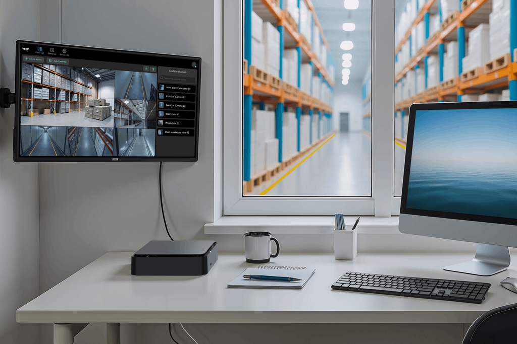 Ajax NVR - 8 kanálový síťový video rekordér