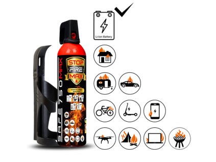 set hasici sprej safe 750 max drzak safe 75c ie3827556