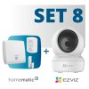 homematic ip sada zabezpeceni s kamerou ezviz hmip set8 i13042