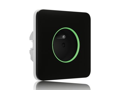 ajax solocover smart samostatny kryt zasuvky cerna ajax outlet solocover black left big ies401200