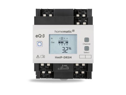 homematic ip spinaci akcni clen s lcd az 64a na din listu 4 kanaly hmip drsi4 ie184014