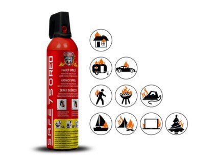 Hasiaci sprej SAFE 750 RED