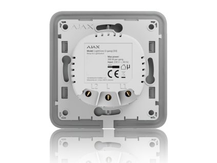 ajax lightcore 2 gang rele pro lightswitch spinac razeni 5 lustrovy ie386970