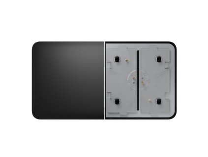 ajax sidebutton 1gang black front