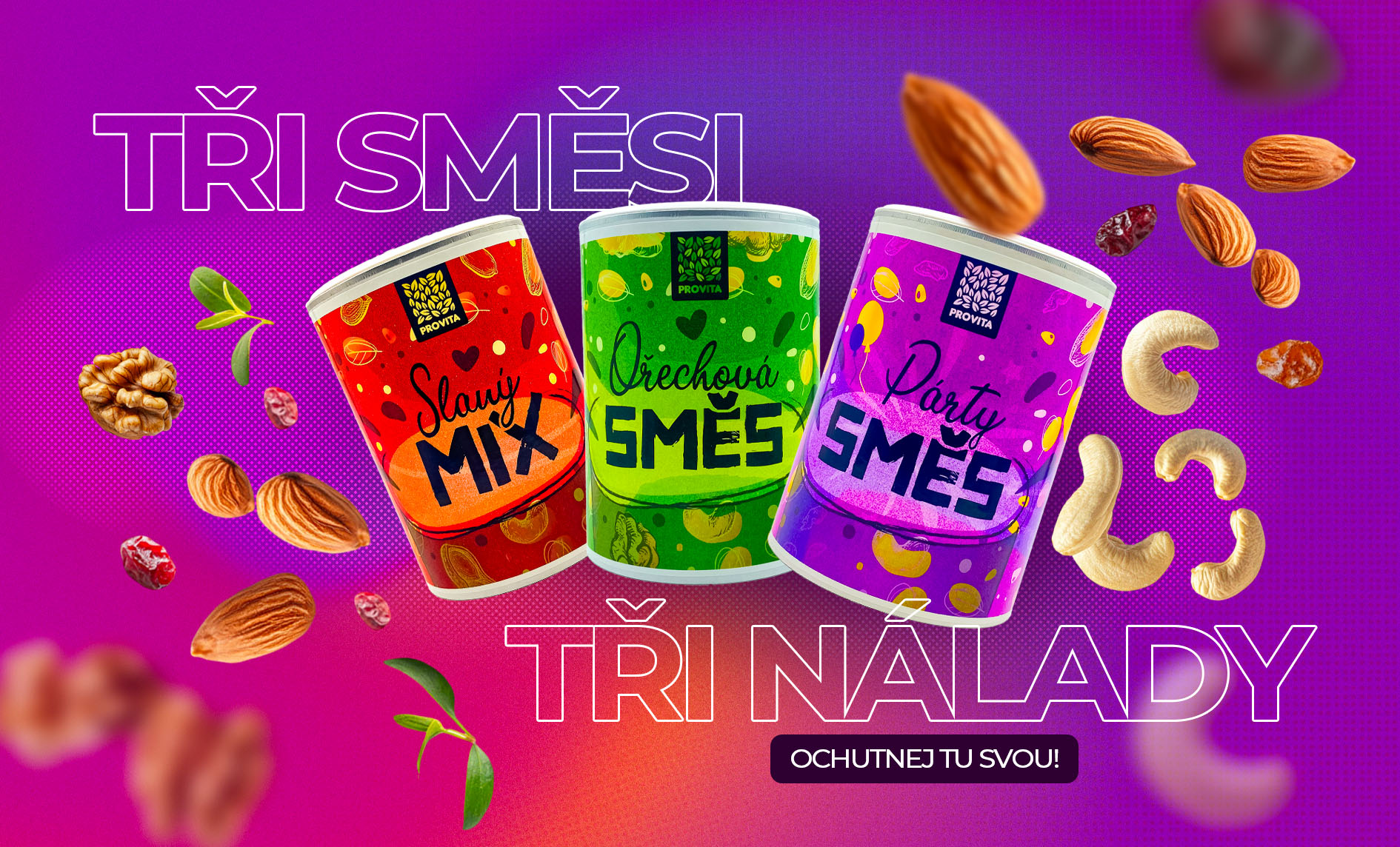 Ořechové směsi