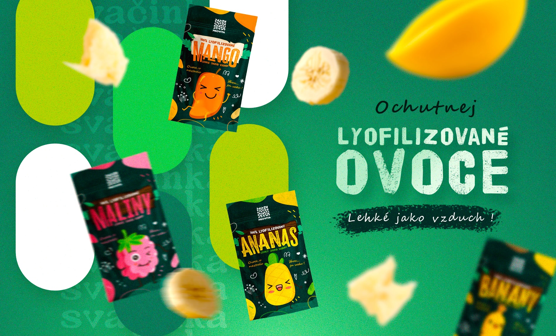 Lyofilizované ovoce PROVITA
