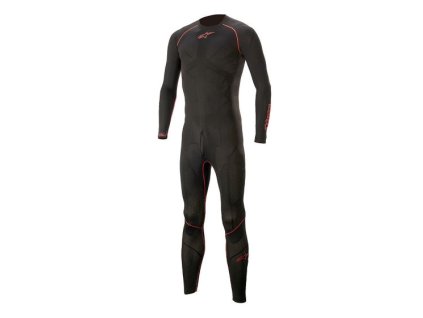 overal ALPINESTARS RIDE TECH LITE - černá/červená (velikost M/L)