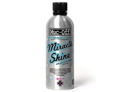 muc off miracle shine polished 500ml lubricant