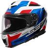 přilba SCHUBERTH S3 STORM - bílá/modrá/červená (velikost XL)