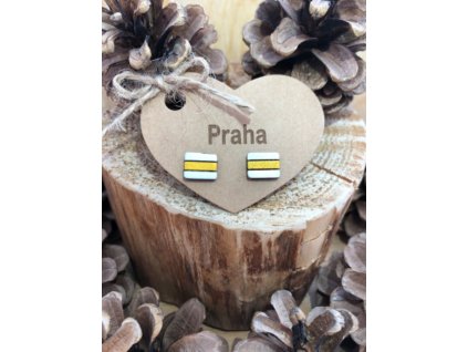 Nausnice zluta znacka