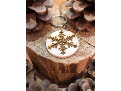 Přívěsek vločka1