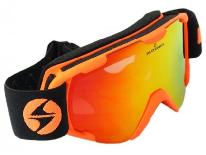 952 DAO matt orange double smoke lens red revo