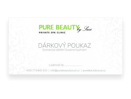 1248 darkovy poukaz kosmeticke osetreni susanne kaufmann