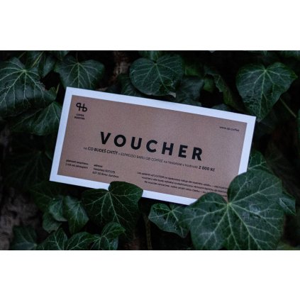 Voucher na co budeš chtít 2000 Kč