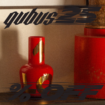 baby vase coral red