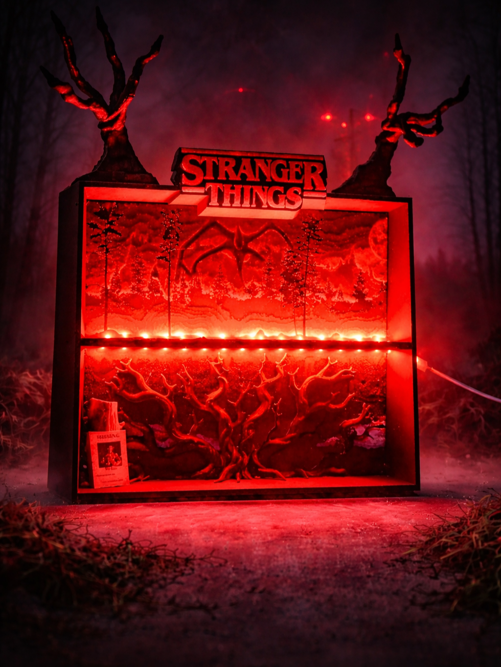 Stranger things diorama