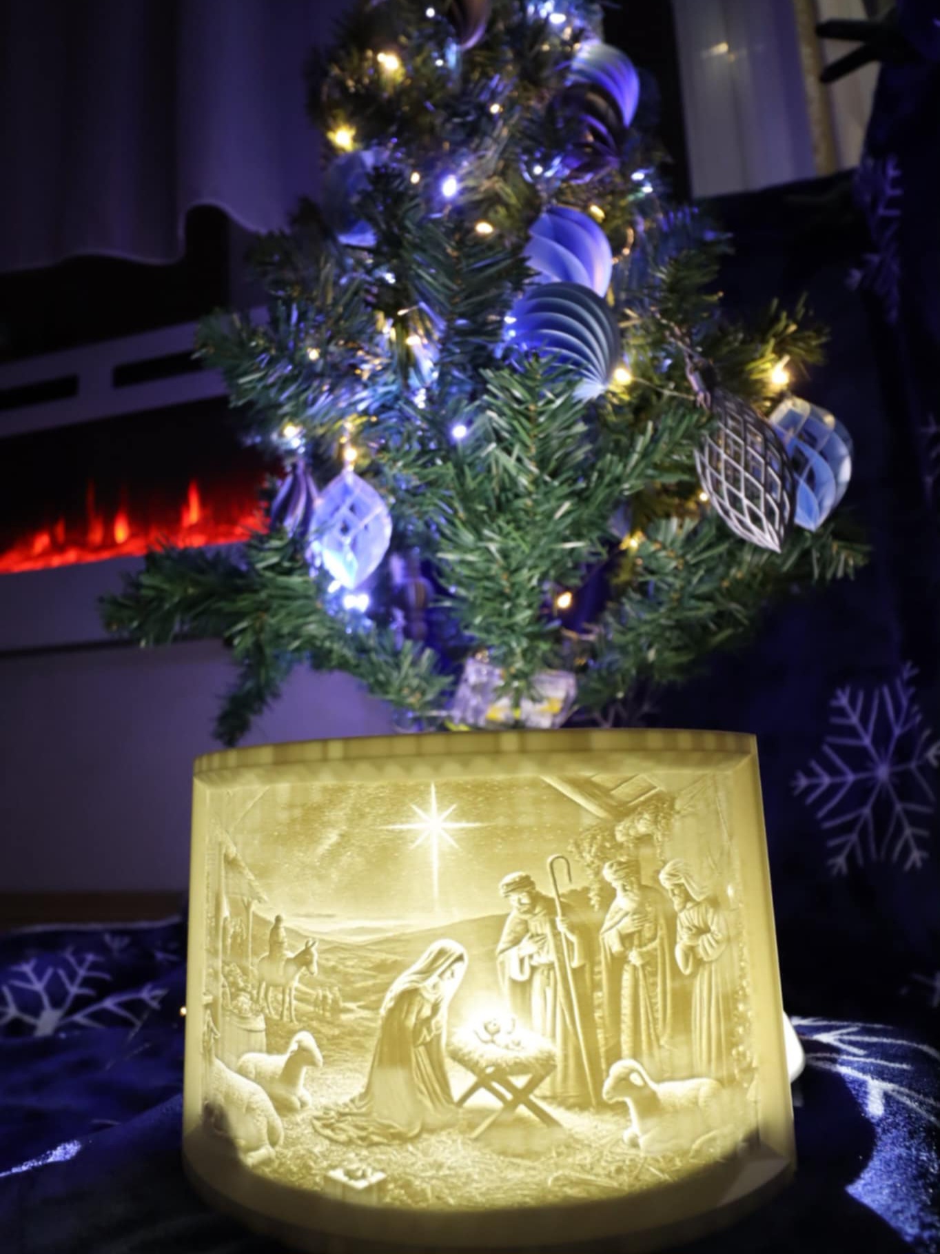 stromeček s betlémem