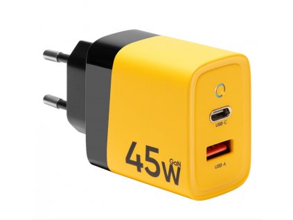 Nabíječka Tactical Microgrid GaN 45W Yellow