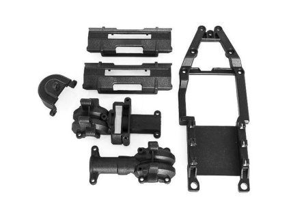 Klec převodovky + vrchní patro + kryt baterie pro FUNTEK M4/ST4