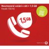 Vodafone SIM karta edice Volej (150,- Kč kredit + 1,5GB data)