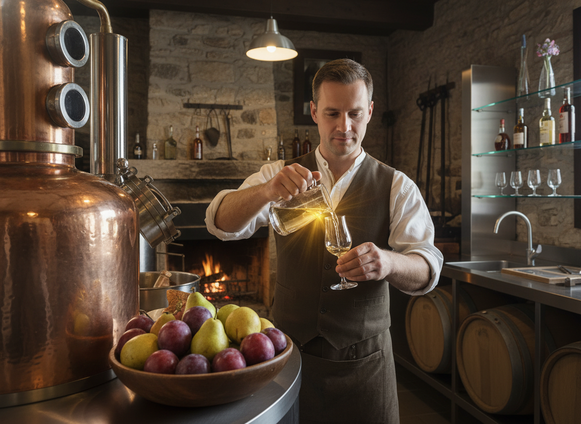 Vznik ovocného destilátu: Magie v kapce