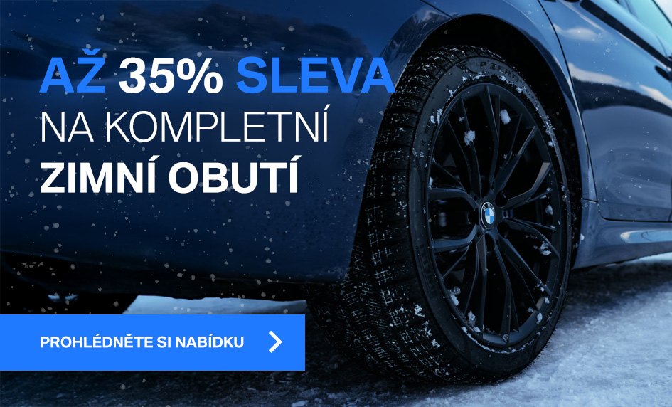 Až 35% sleva na kompletní zimní obutí