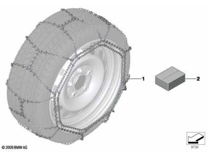 Sněhové řetězy BMW Comfort