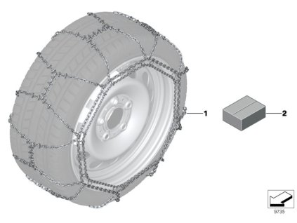 Sněhové řetězy BMW Comfort