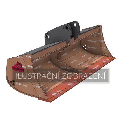 S1 850 PZ XHD Lžíce svahovací pevná