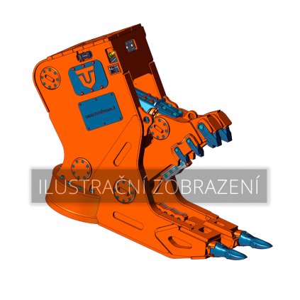 F21PM Drtič demoliční, sekundární, bez rotátoru, magnet