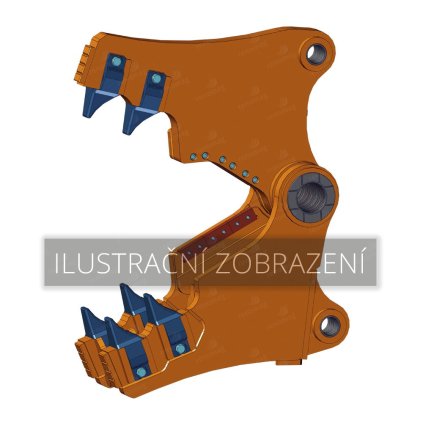 MA100/CB Čelist drtiče CB CB JAW FOR MA100 - 01